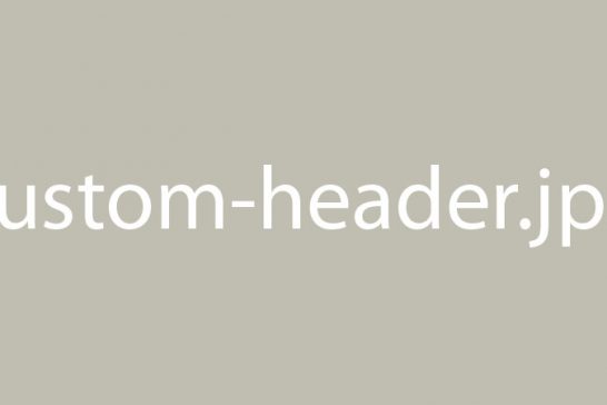 Custom Header